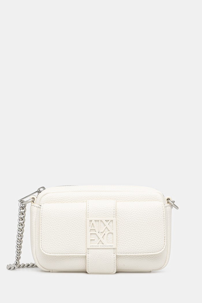 Armani Exchange Сумочка для женщин из искусственной кожи аппликация бежевый XW000324.AF11902.