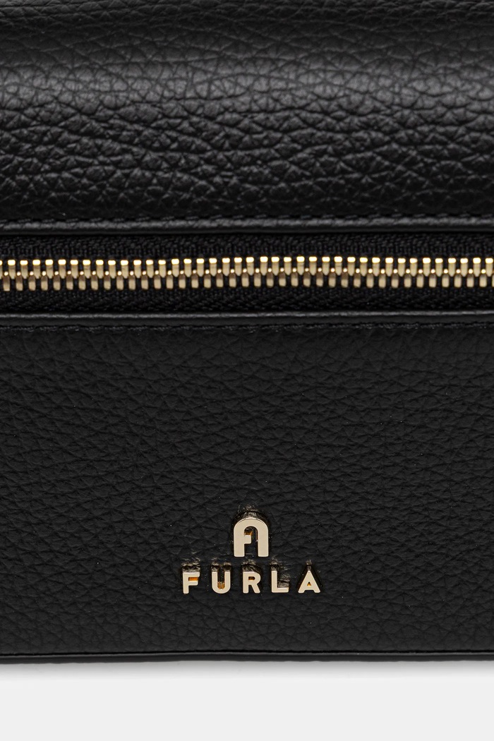 Furla torebka skórzana WE00625.HSF000.O6000 czarny AW25