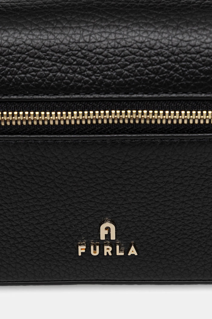 Furla torebka skórzana WE00625.HSF000.O6000 czarny AW25