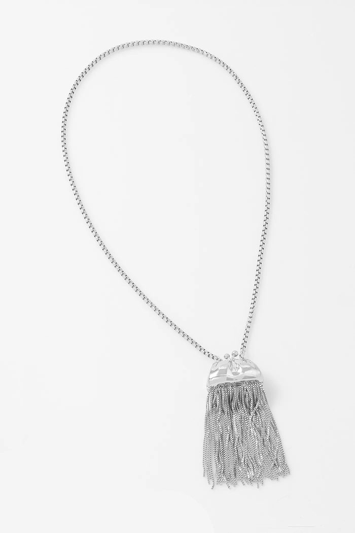 Weekend Max Mara colier PASTICCINOC6 argintiu 2525756014600