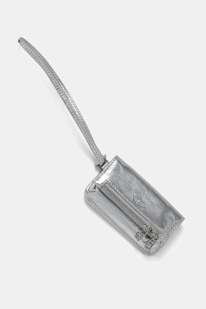 Δερμάτινο μπρελόκ ZADIG&VOLTAIRE ασημί LWOG02283