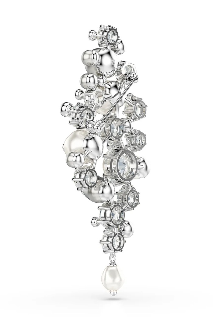 Accesorii Swarovski Brosa CONSTELLA 5722516 argintiu