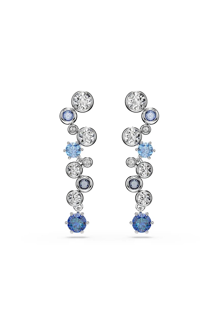 Обици Swarovski CONSTELLA циркони син 5732775