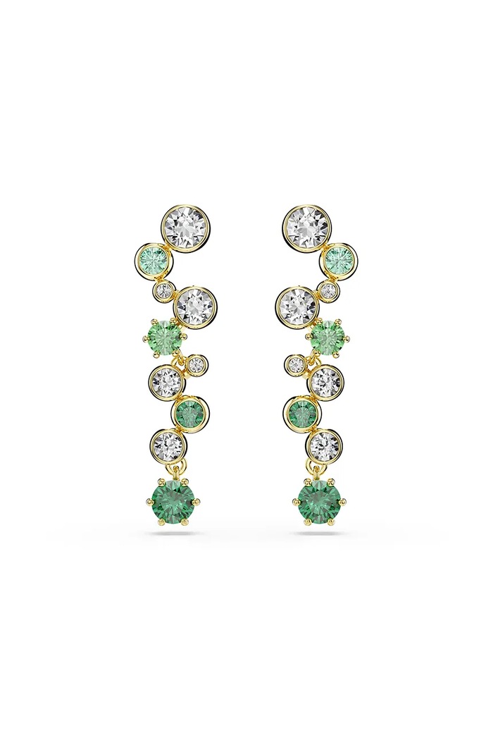 Swarovski cercei CONSTELLA zirconiu cubic verde 5732248