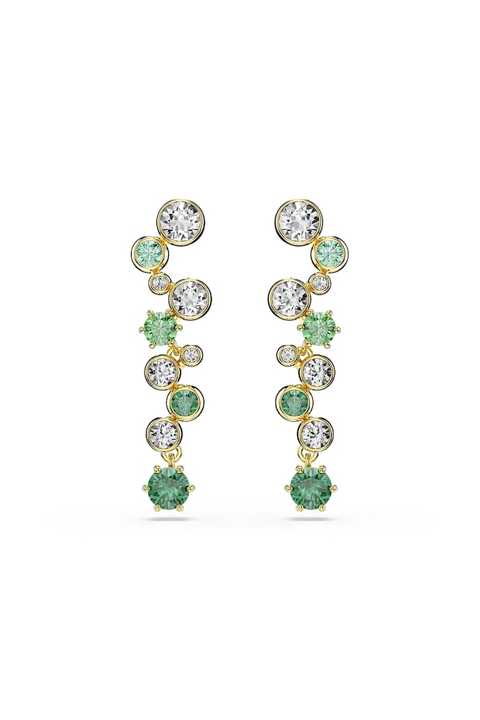 Swarovski cercei CONSTELLA zirconiu cubic verde 5732248