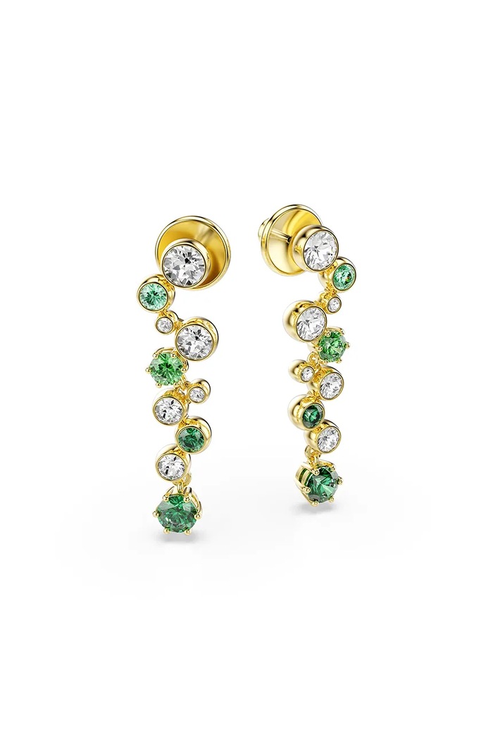 Swarovski cercei CONSTELLA verde 5732248