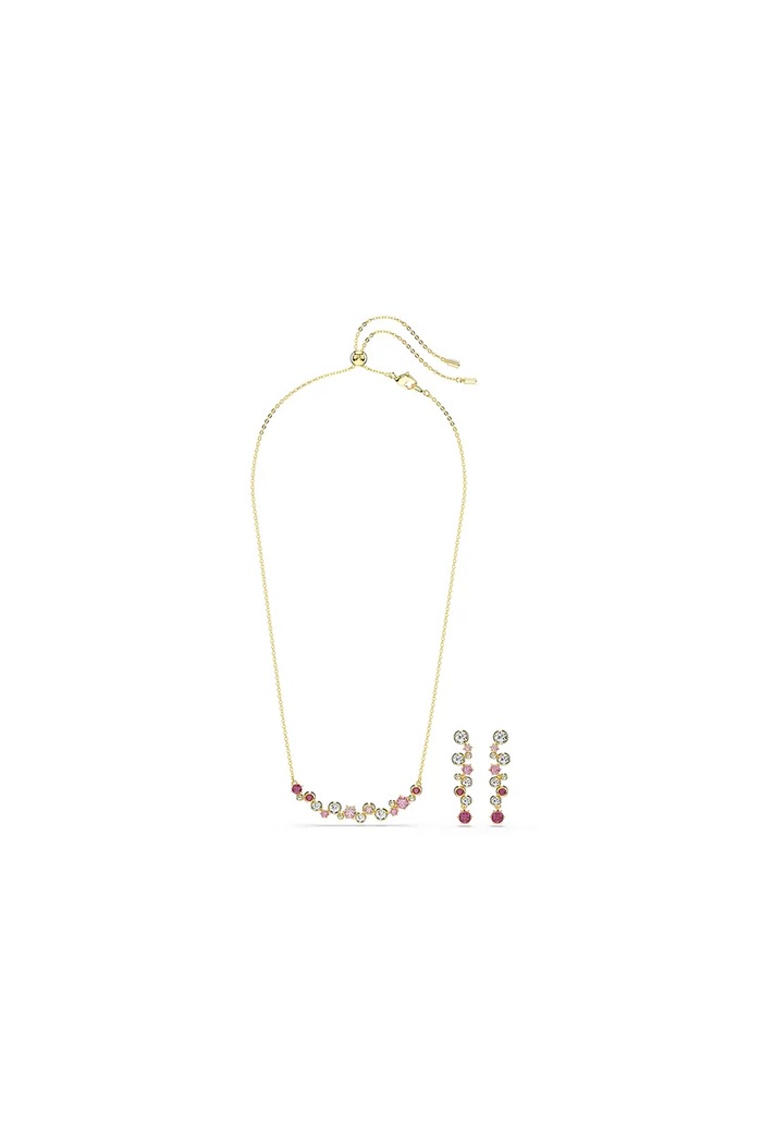 Accesorii Swarovski colier și cercei CONSTELLA 5722542 aur
