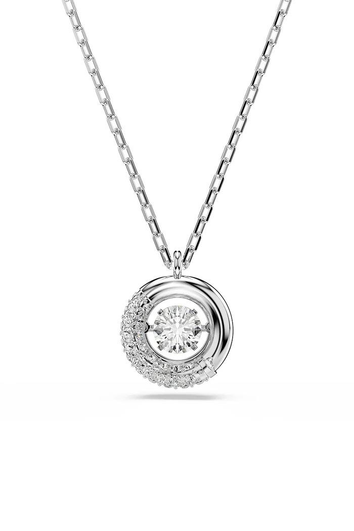 Swarovski colier DEXTERA zirconiu cubic argintiu 5733400