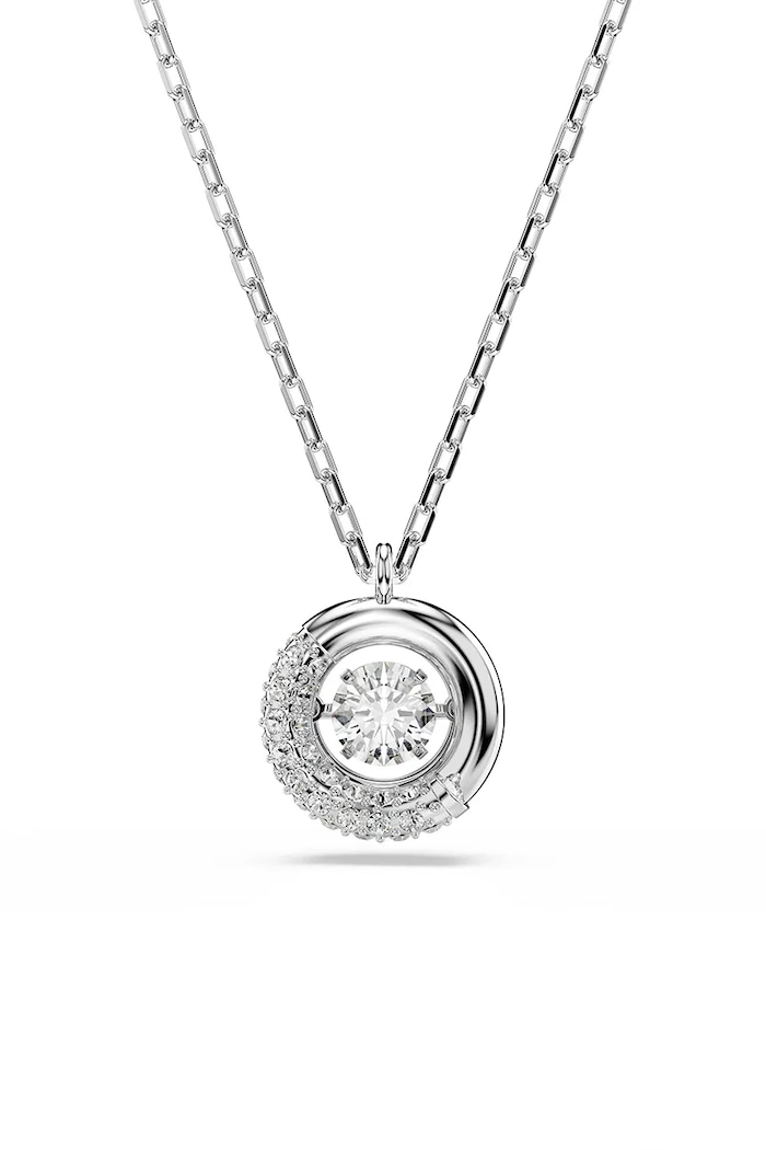 Swarovski colier DEXTERA zirconiu cubic argintiu 5733400