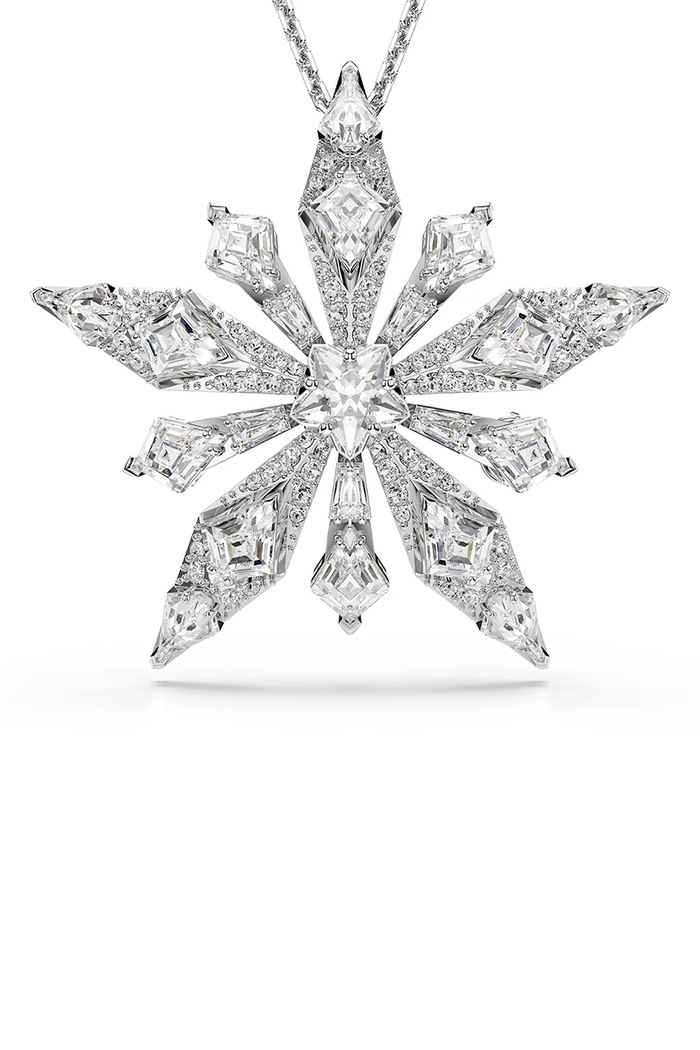 Swarovski Colier IDYLLIA argintiu 5740116