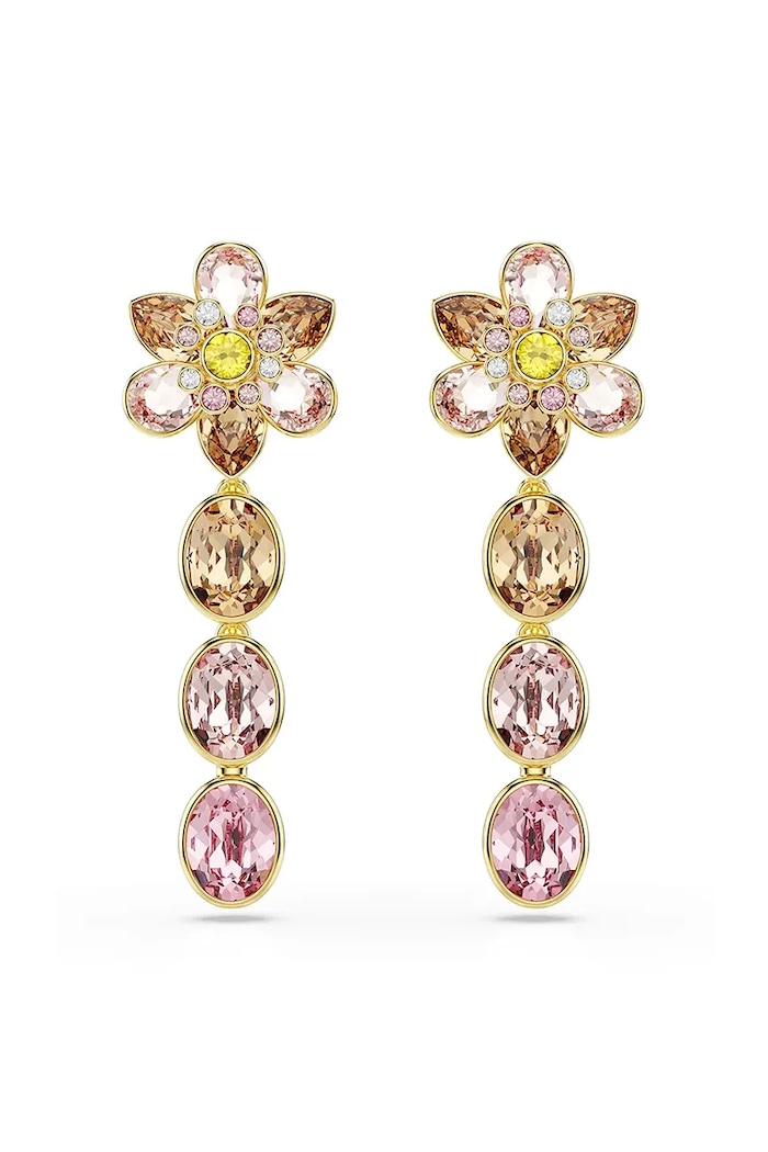 Swarovski cercei IDYLLIA Cristal Swarovski roz 5732381