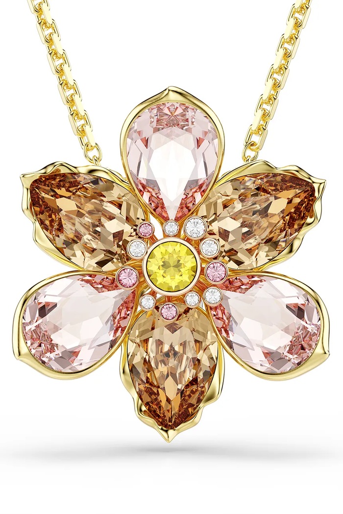 Swarovski colier IDYLLIA Cristal Swarovski roz 5735227