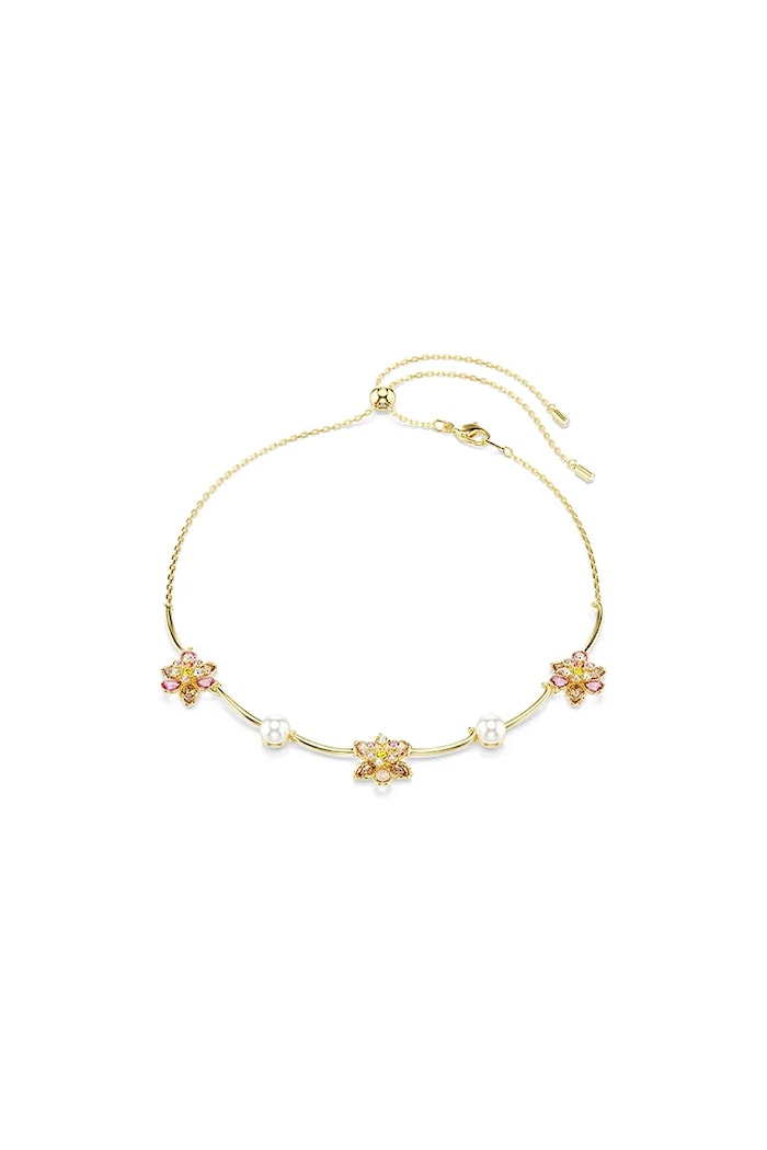 Náhrdelník Swarovski IDYLLIA krystal Swarovski zlatá 5732388