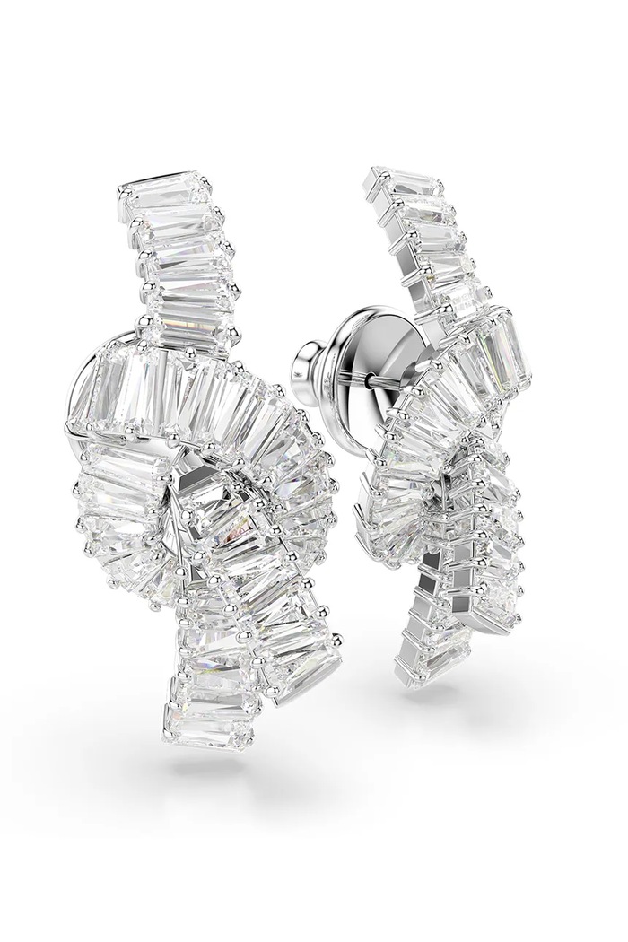 Swarovski cercei MATRIX argintiu 5727040