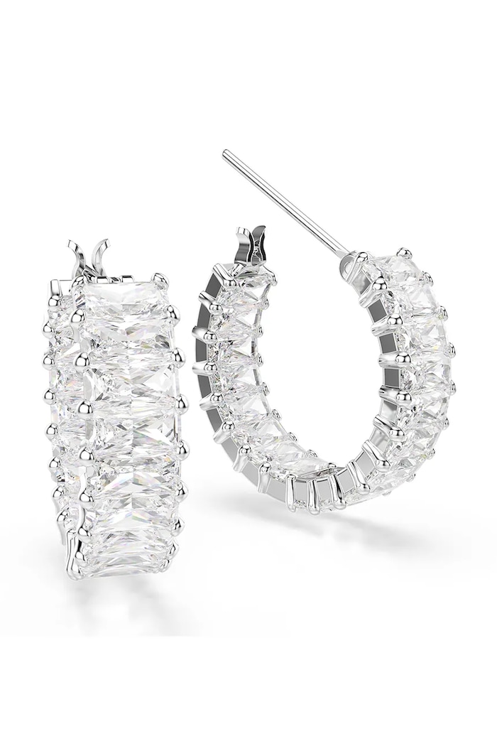 Swarovski fülbevaló MATRIX ezüst 5733397