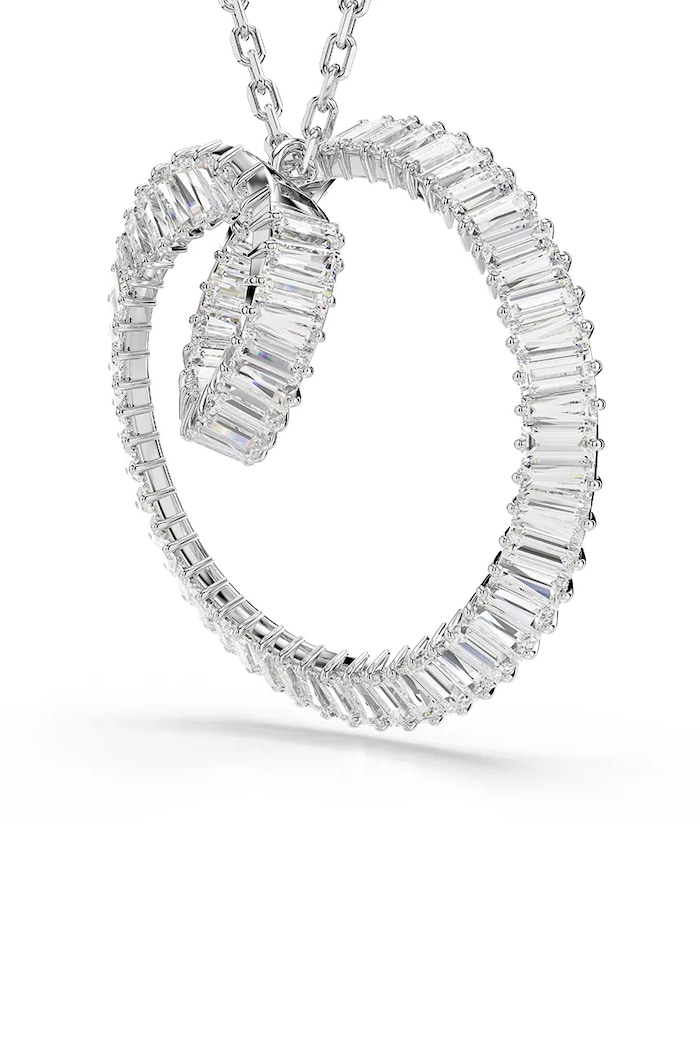 Swarovski naszyjnik MATRIX srebrny 5727114