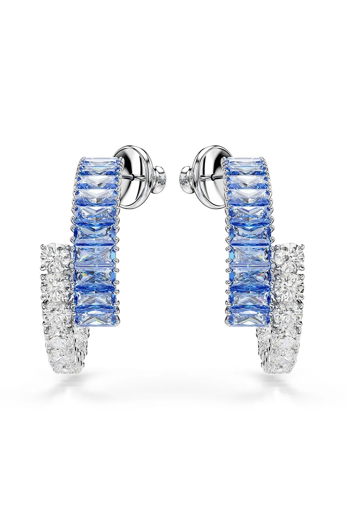 Сережки Swarovski MATRIX циркон срібний 5722459