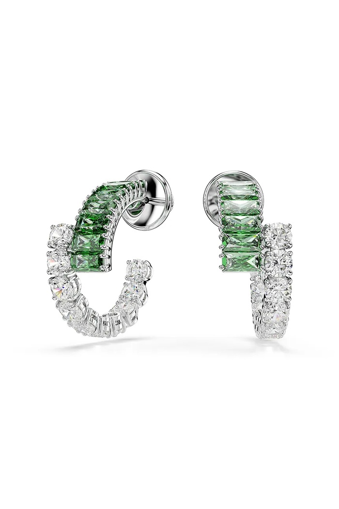 Swarovski cercei MATRIX zirconiu cubic argintiu 5732264