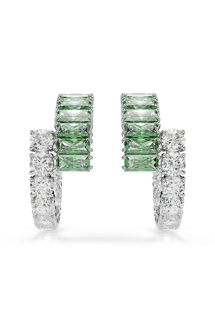 Swarovski cercei MATRIX 5732264 argintiu AW25