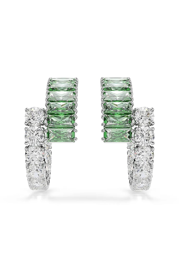 Swarovski cercei MATRIX 5732264 argintiu AW25