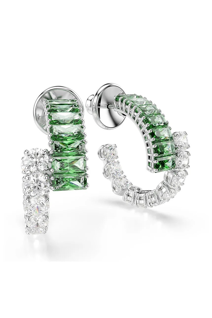 Swarovski cercei MATRIX argintiu 5732264