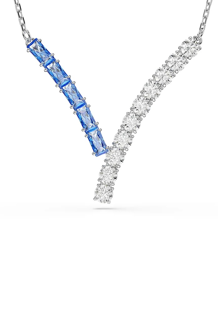 Swarovski colier MATRIX zirconiu cubic argintiu 5732265