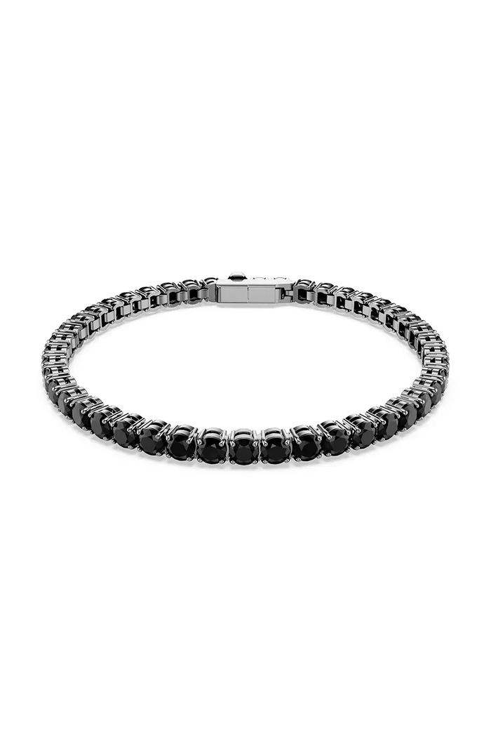 Swarovski brățară MATRIX Cristal Swarovski negru 5696031
