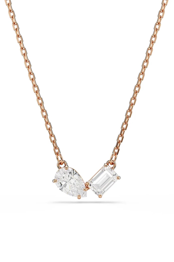 Náhrdelník a náušnice Swarovski MESMERA 5734246 zlatá