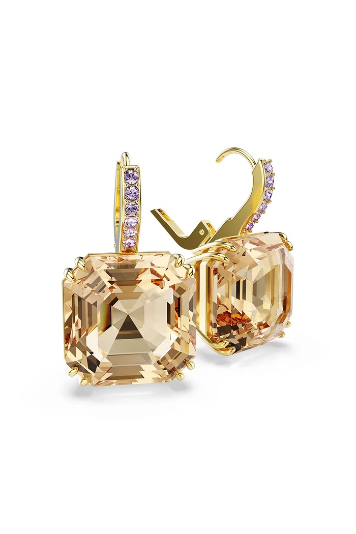 Σκουλαρίκια Swarovski MILLENIA χρυσαφί 5725744