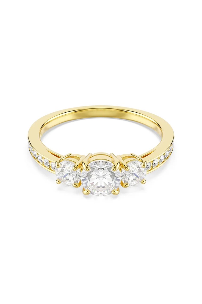 Prstani Swarovski STILLA kubični cirkonij zlata 5723291
