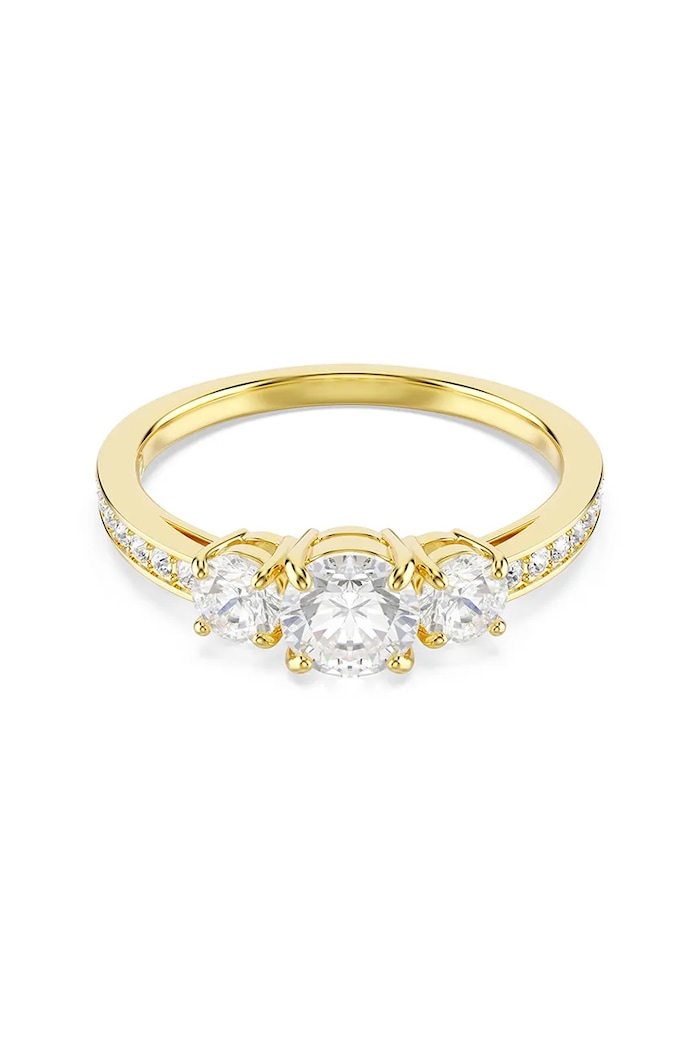 Prstani Swarovski STILLA kubični cirkonij zlata 5723291