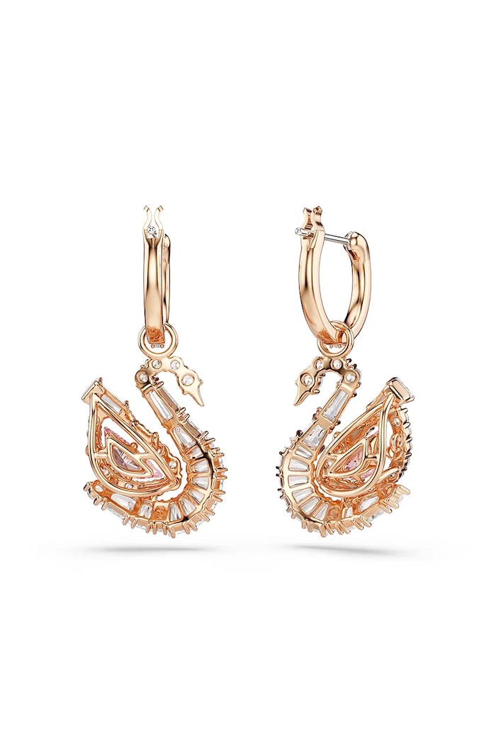 Accesorii Swarovski Cercei SWAN 5732415 aur