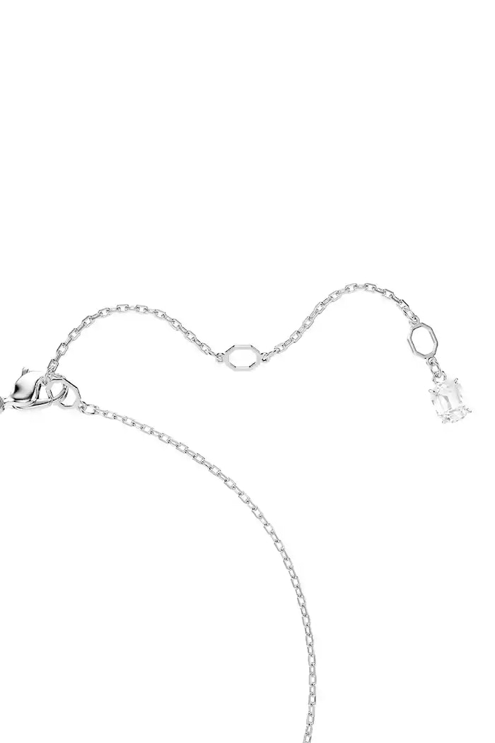 Accesorii Swarovski colier SWAN 5723387 argintiu