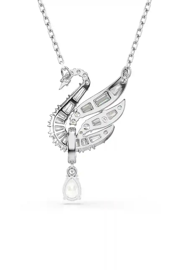 Swarovski colier SWAN 5723387 argintiu