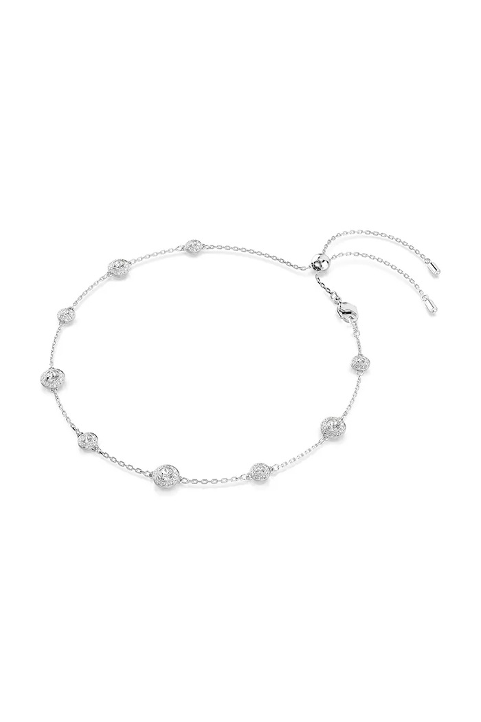 Akcesoria Swarovski Naszyjnik UNA 5732275 srebrny
