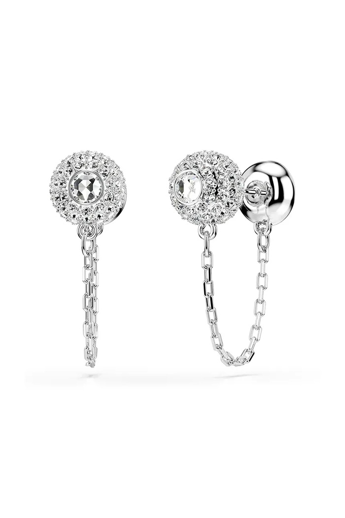 Náušnice Swarovski UNA 5732273 strieborná