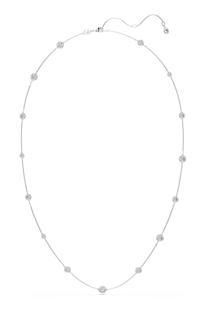 Κολιέ Swarovski UNA 5733197 ασημί AW25