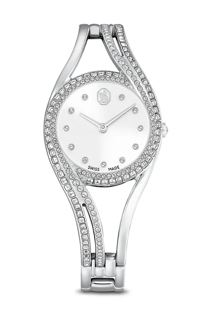 Hodinky Swarovski HYPERBOLA strieborná 5689432