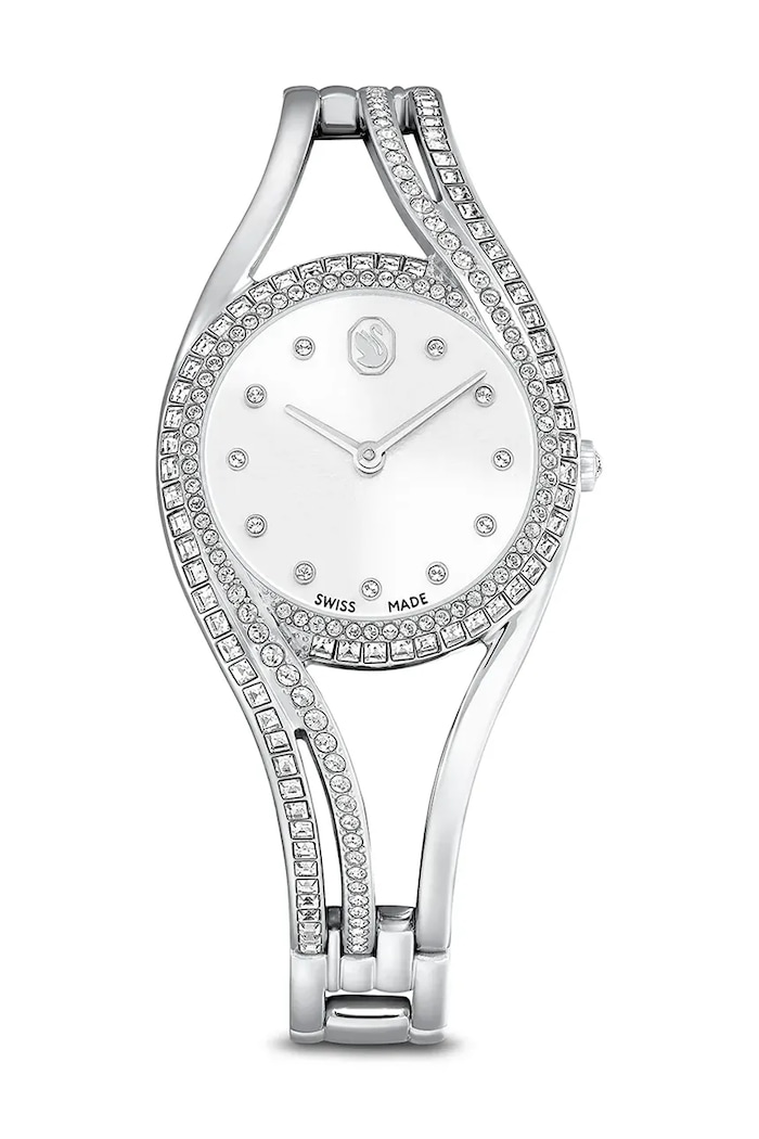Hodinky Swarovski HYPERBOLA strieborná 5689432