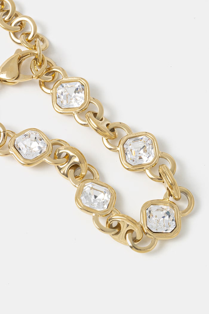 Guess bransoletka damska ze stali nierdzewnej MAMOUNIA JUBB05.311JW złoty AA00