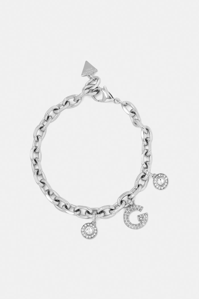 Guess bransoletka G CRYSTAL Gift Box srebrny JUBB05.445JW