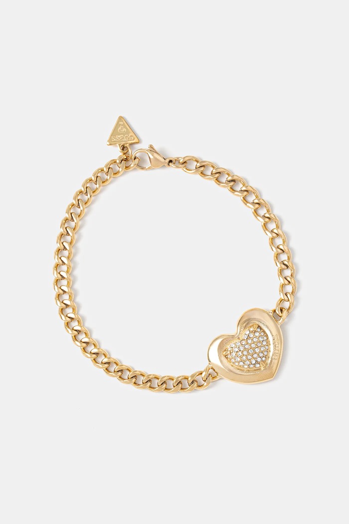 Guess bransoletka L.O.V.E. Gift Box złoty JUBB05.456JW