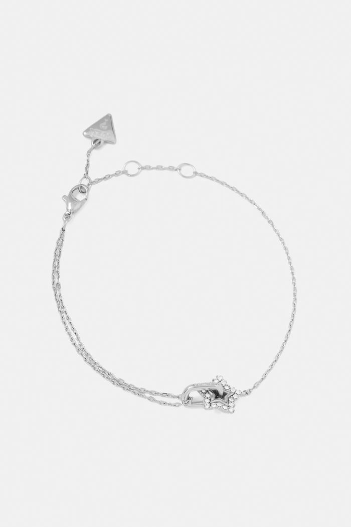 Guess bransoletka ICONIQUE Gift Box srebrny JUBB05.538JW