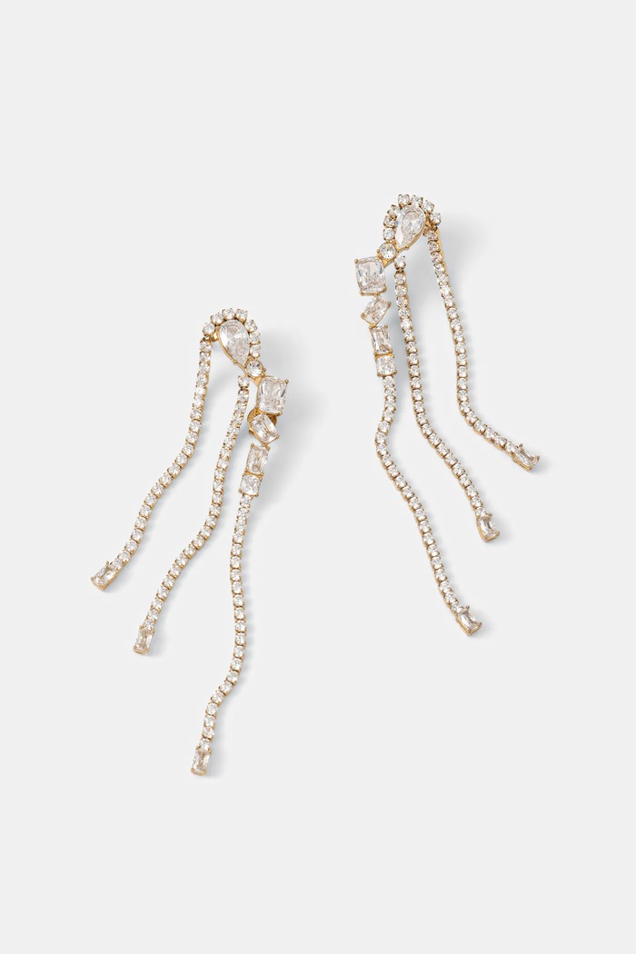 Náušnice Guess CHANDELIER Dárkový box zlatá JUBE05.362JW