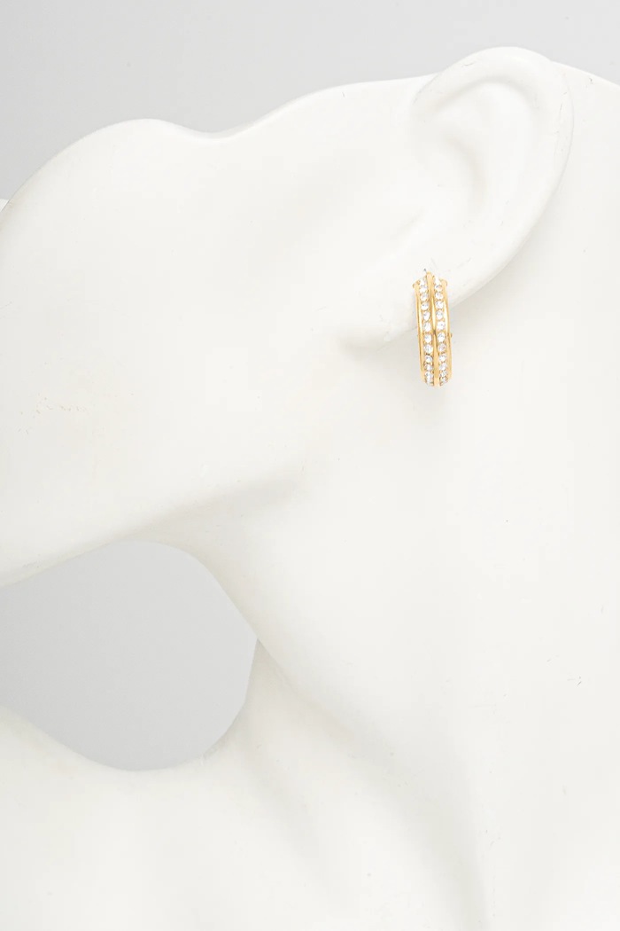Guess Kolczyki G CRYSTAL JUBE05.444JW złoty AW25