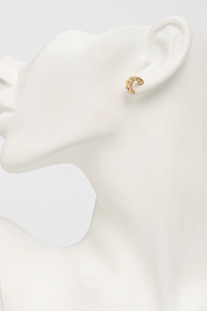 Náušnice Guess L.O.V.E. JUBE05.472JW zlatá AW25