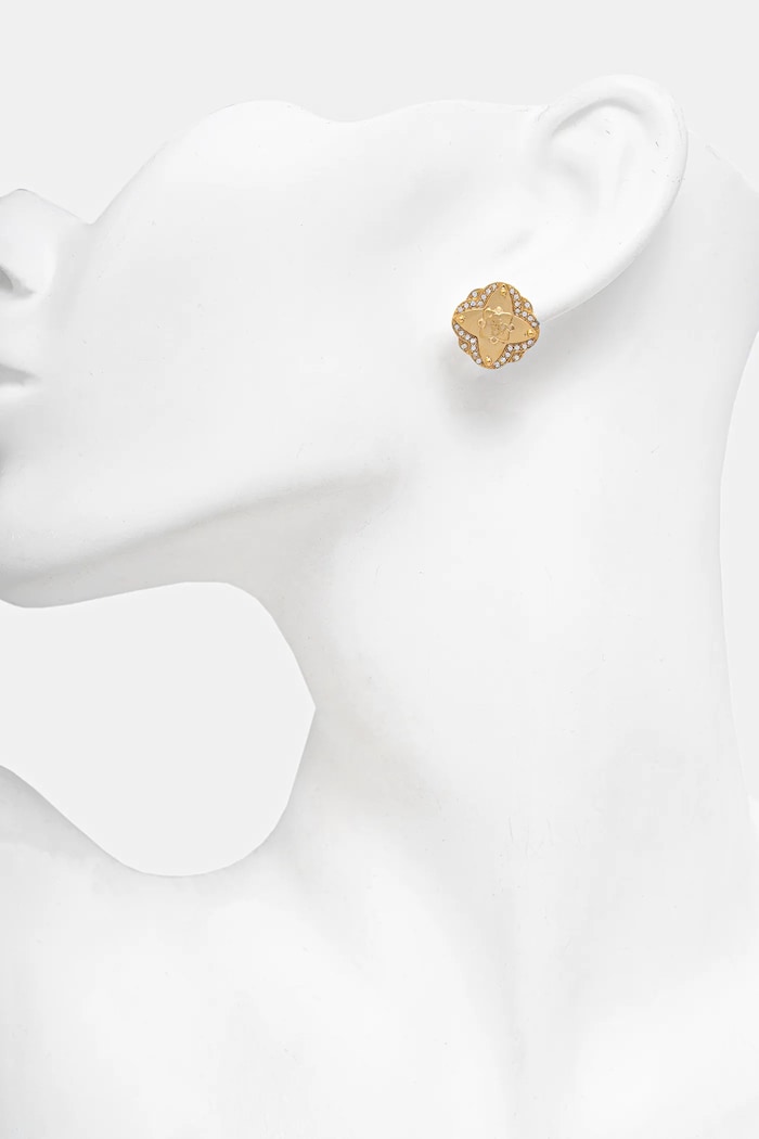 Kiegészítők Guess fülbevaló WILD FLOWER JUBE05.510JW arany