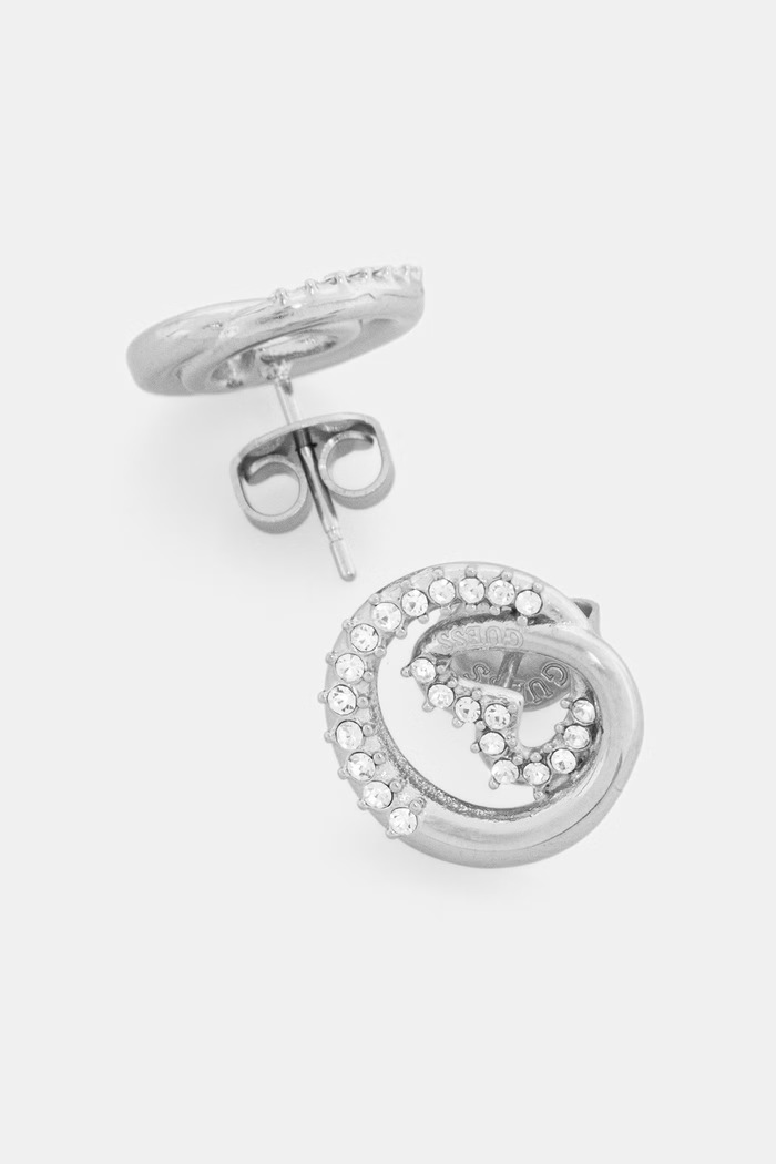 Guess kolczyki damskie ze stali nierdzewnej ICONIQUE JUBE05.528JW srebrny SS26