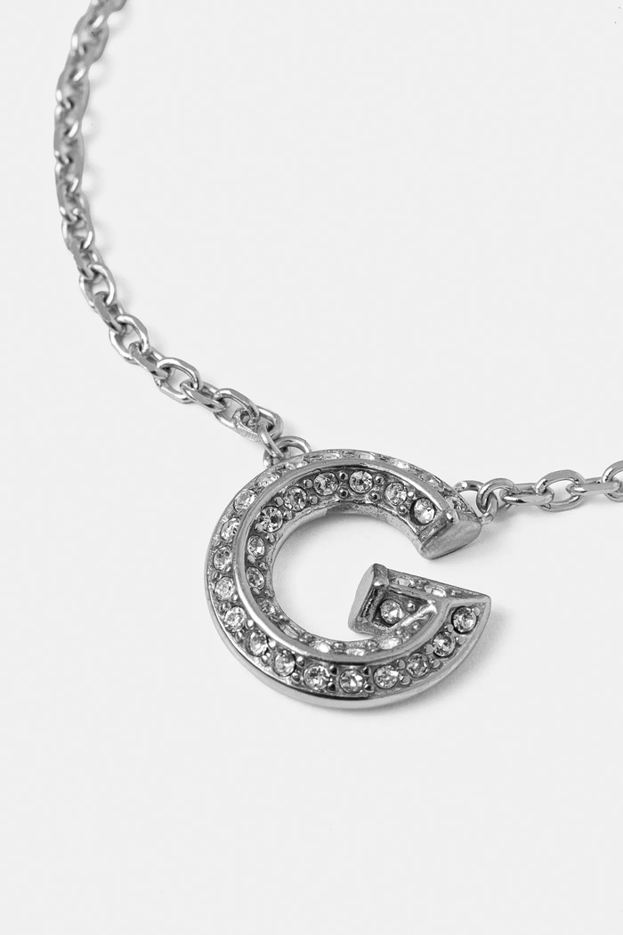 Guess colier G CRYSTAL JUBN05.441JW argintiu AW25