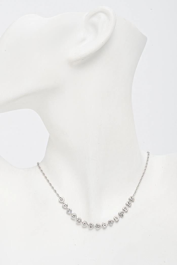 Kiegészítők Guess nyaklánc L.O.V.E. JUBN05.471JW ezüst